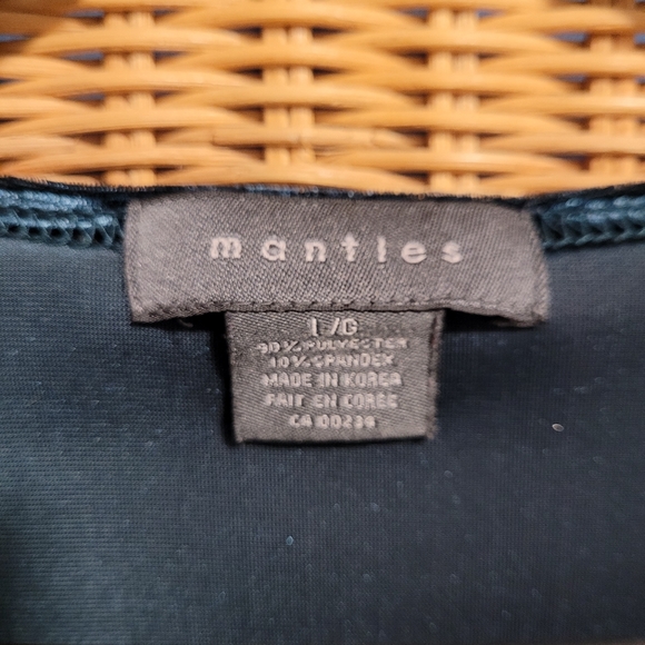 Whimsical Long Sleeve Velvet Top - Picture 4 of 5